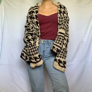 🤍Free People sweater/cardigan🖤